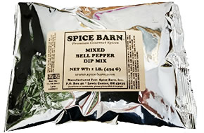 Mixed Bell Pepper Dip Bag